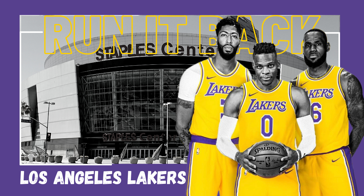 Los Angeles Lakers Russell Westbrook LeBron James
