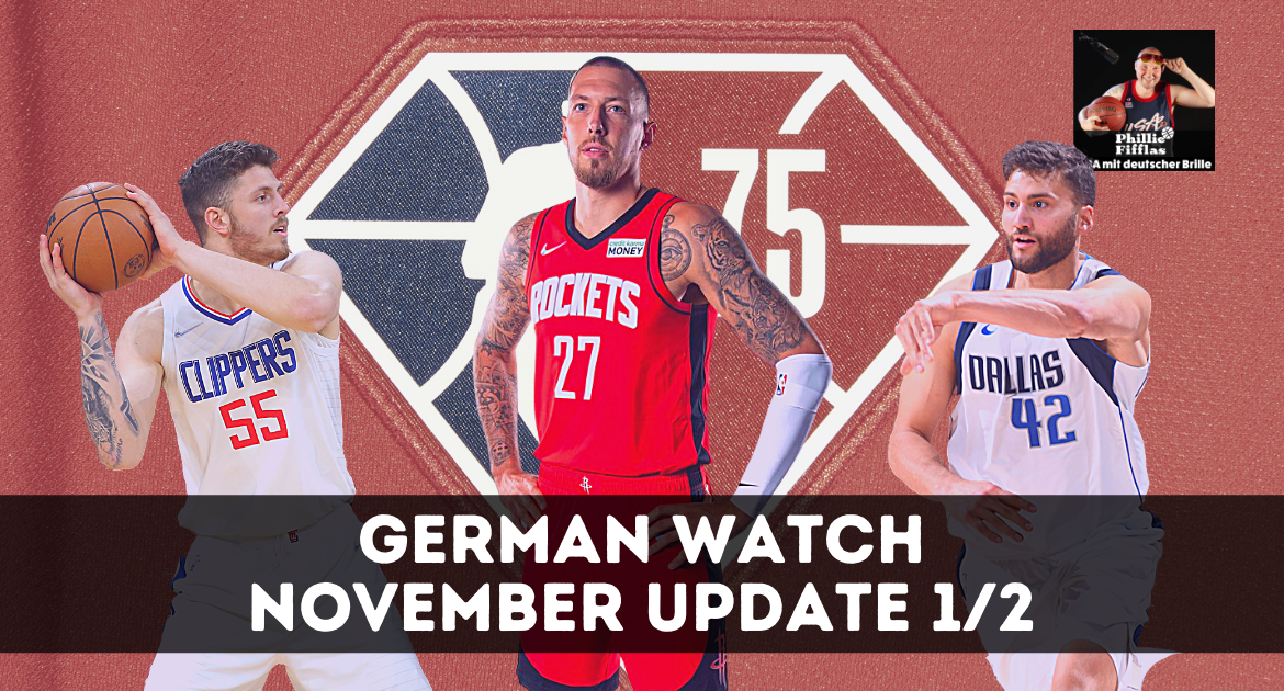 NBA German Watch November Update 1/2